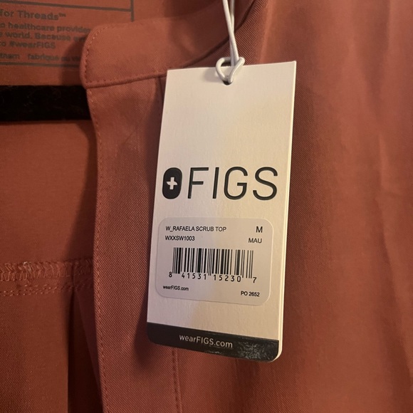 FIGS Scrub Top and Bottoms Mauve NWT - Picture 11 of 15